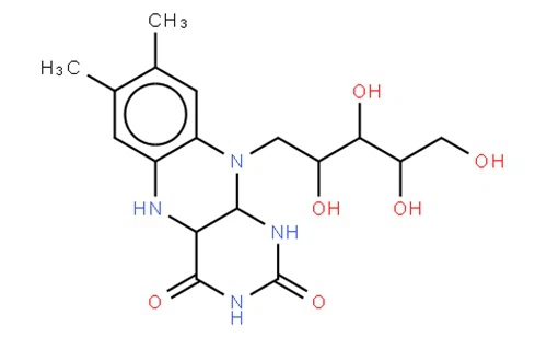 Vitamin B2Riboflavin 83-88-5 molecule Vitamin B2Riboflavin 83-88-5 molecule